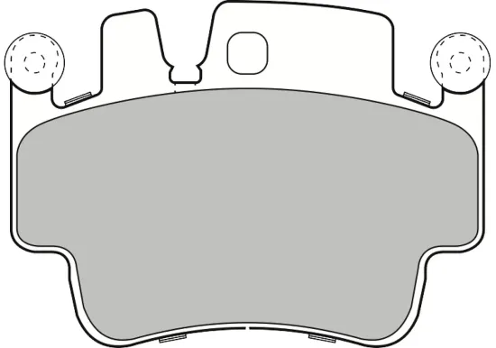 Bremsbelagsatz, Scheibenbremse VALEO 303064A Bild Bremsbelagsatz, Scheibenbremse VALEO 303064A