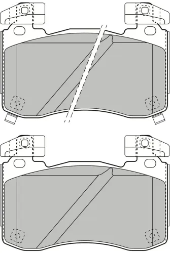 Bremsbelagsatz, Scheibenbremse Vorderachse VALEO 303074A Bild Bremsbelagsatz, Scheibenbremse Vorderachse VALEO 303074A