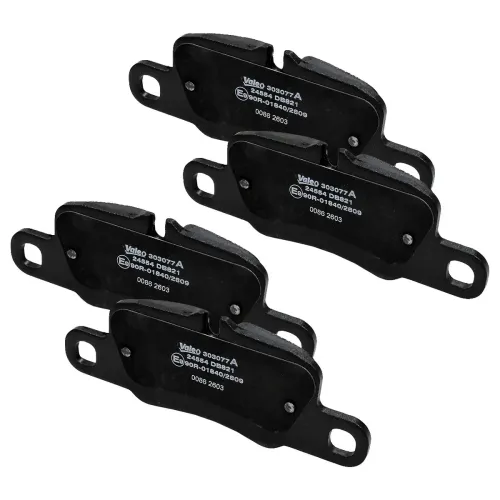 Bremsbelagsatz, Scheibenbremse Hinterachse VALEO 303077A Bild Bremsbelagsatz, Scheibenbremse Hinterachse VALEO 303077A
