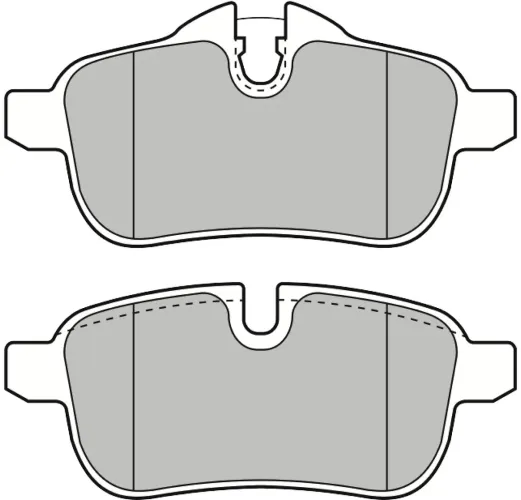 Bremsbelagsatz, Scheibenbremse Hinterachse VALEO 303079A Bild Bremsbelagsatz, Scheibenbremse Hinterachse VALEO 303079A