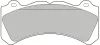 Bremsbelagsatz, Scheibenbremse Vorderachse VALEO 303084A Bild Bremsbelagsatz, Scheibenbremse Vorderachse VALEO 303084A