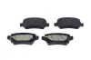 Bremsbelagsatz, Scheibenbremse Hinterachse VALEO 598584 Bild Bremsbelagsatz, Scheibenbremse Hinterachse VALEO 598584
