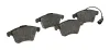 Bremsbelagsatz, Scheibenbremse Vorderachse VALEO 598651 Bild Bremsbelagsatz, Scheibenbremse Vorderachse VALEO 598651