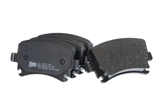 Bremsbelagsatz, Scheibenbremse Hinterachse VALEO 598752 Bild Bremsbelagsatz, Scheibenbremse Hinterachse VALEO 598752