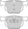 Bremsbelagsatz, Scheibenbremse Hinterachse VALEO 598885 Bild Bremsbelagsatz, Scheibenbremse Hinterachse VALEO 598885