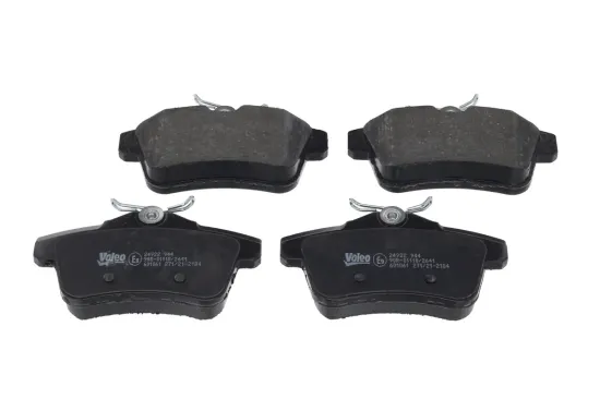 Bremsbelagsatz, Scheibenbremse Hinterachse VALEO 601061 Bild Bremsbelagsatz, Scheibenbremse Hinterachse VALEO 601061