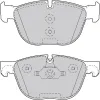 Bremsbelagsatz, Scheibenbremse Vorderachse VALEO 601130 Bild Bremsbelagsatz, Scheibenbremse Vorderachse VALEO 601130