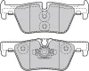 Bremsbelagsatz, Scheibenbremse Hinterachse VALEO 601311 Bild Bremsbelagsatz, Scheibenbremse Hinterachse VALEO 601311