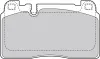 Bremsbelagsatz, Scheibenbremse Vorderachse VALEO 601467 Bild Bremsbelagsatz, Scheibenbremse Vorderachse VALEO 601467