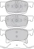 Bremsbelagsatz, Scheibenbremse Vorderachse VALEO 601469 Bild Bremsbelagsatz, Scheibenbremse Vorderachse VALEO 601469