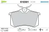 Bremsbelagsatz, Scheibenbremse Hinterachse VALEO 610301 Bild Bremsbelagsatz, Scheibenbremse Hinterachse VALEO 610301