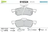 Bremsbelagsatz, Scheibenbremse Hinterachse VALEO 610324 Bild Bremsbelagsatz, Scheibenbremse Hinterachse VALEO 610324
