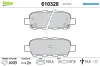 Bremsbelagsatz, Scheibenbremse Hinterachse VALEO 610328 Bild Bremsbelagsatz, Scheibenbremse Hinterachse VALEO 610328