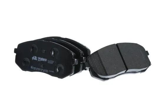 Bremsbelagsatz, Scheibenbremse Vorderachse VALEO 610352 Bild Bremsbelagsatz, Scheibenbremse Vorderachse VALEO 610352