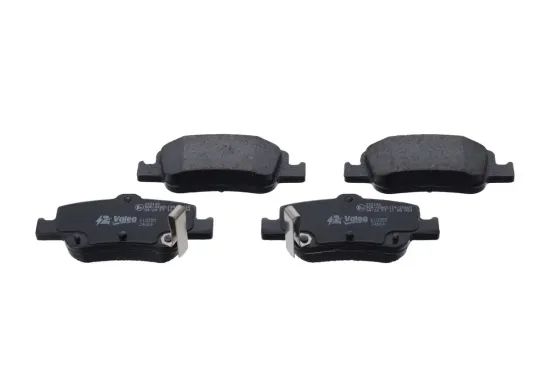 Bremsbelagsatz, Scheibenbremse Hinterachse VALEO 610355 Bild Bremsbelagsatz, Scheibenbremse Hinterachse VALEO 610355