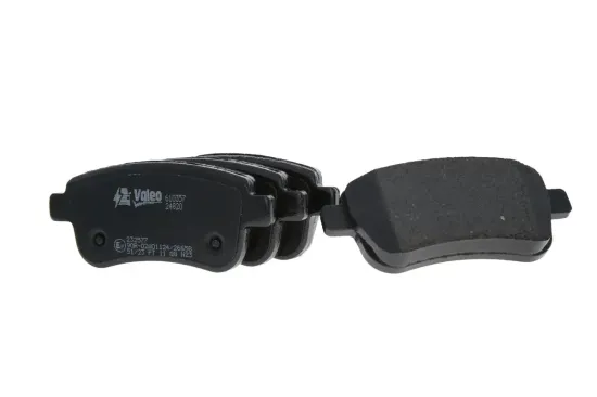 Bremsbelagsatz, Scheibenbremse Hinterachse VALEO 610357 Bild Bremsbelagsatz, Scheibenbremse Hinterachse VALEO 610357