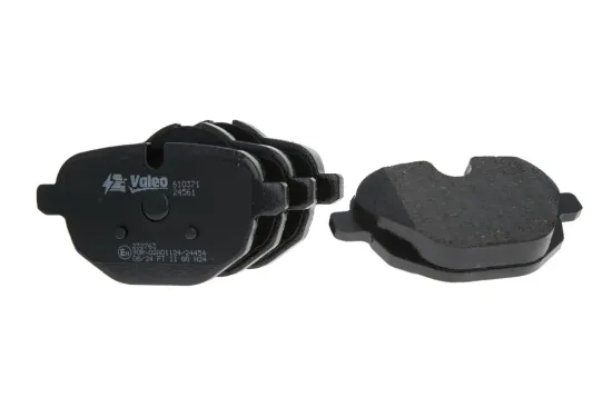 Bremsbelagsatz, Scheibenbremse Hinterachse VALEO 610371 Bild Bremsbelagsatz, Scheibenbremse Hinterachse VALEO 610371