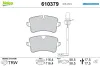 Bremsbelagsatz, Scheibenbremse Hinterachse VALEO 610379