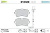 Bremsbelagsatz, Scheibenbremse Hinterachse VALEO 610380 Bild Bremsbelagsatz, Scheibenbremse Hinterachse VALEO 610380