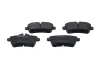 Bremsbelagsatz, Scheibenbremse Hinterachse VALEO 610388 Bild Bremsbelagsatz, Scheibenbremse Hinterachse VALEO 610388