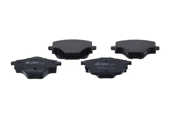 Bremsbelagsatz, Scheibenbremse Hinterachse VALEO 610395 Bild Bremsbelagsatz, Scheibenbremse Hinterachse VALEO 610395