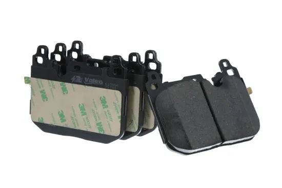 Bremsbelagsatz, Scheibenbremse Vorderachse VALEO 610406 Bild Bremsbelagsatz, Scheibenbremse Vorderachse VALEO 610406