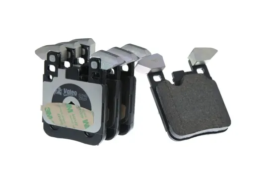 Bremsbelagsatz, Scheibenbremse Hinterachse VALEO 610407 Bild Bremsbelagsatz, Scheibenbremse Hinterachse VALEO 610407