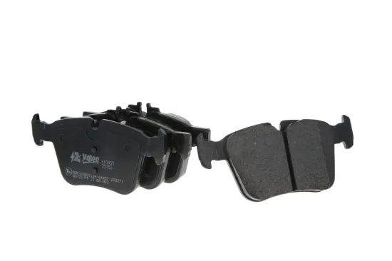 Bremsbelagsatz, Scheibenbremse Hinterachse VALEO 610409 Bild Bremsbelagsatz, Scheibenbremse Hinterachse VALEO 610409