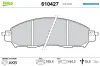 Bremsbelagsatz, Scheibenbremse Vorderachse VALEO 610427