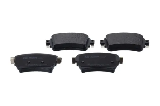 Bremsbelagsatz, Scheibenbremse Hinterachse VALEO 610434 Bild Bremsbelagsatz, Scheibenbremse Hinterachse VALEO 610434