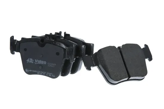 Bremsbelagsatz, Scheibenbremse Hinterachse VALEO 610449 Bild Bremsbelagsatz, Scheibenbremse Hinterachse VALEO 610449