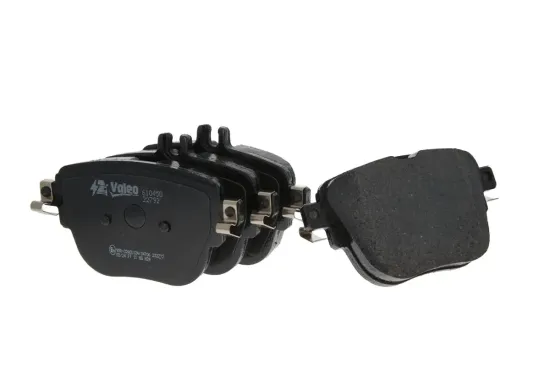 Bremsbelagsatz, Scheibenbremse Hinterachse VALEO 610450 Bild Bremsbelagsatz, Scheibenbremse Hinterachse VALEO 610450