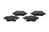 Bremsbelagsatz, Scheibenbremse Hinterachse VALEO 610477 Bild Bremsbelagsatz, Scheibenbremse Hinterachse VALEO 610477