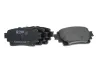 Bremsbelagsatz, Scheibenbremse Hinterachse VALEO 610478 Bild Bremsbelagsatz, Scheibenbremse Hinterachse VALEO 610478