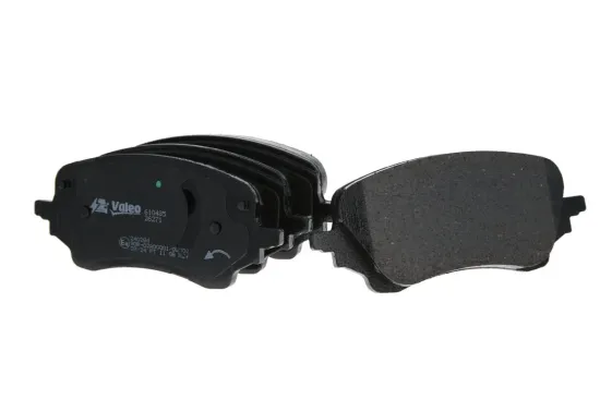 Bremsbelagsatz, Scheibenbremse Vorderachse VALEO 610485 Bild Bremsbelagsatz, Scheibenbremse Vorderachse VALEO 610485