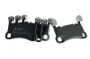 Bremsbelagsatz, Scheibenbremse Hinterachse VALEO 610493 Bild Bremsbelagsatz, Scheibenbremse Hinterachse VALEO 610493