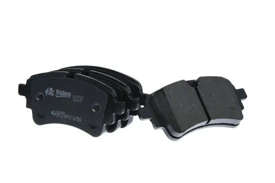 Bremsbelagsatz, Scheibenbremse Hinterachse VALEO 610502 Bild Bremsbelagsatz, Scheibenbremse Hinterachse VALEO 610502
