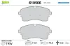 Bremsbelagsatz, Scheibenbremse Vorderachse VALEO 610506 Bild Bremsbelagsatz, Scheibenbremse Vorderachse VALEO 610506