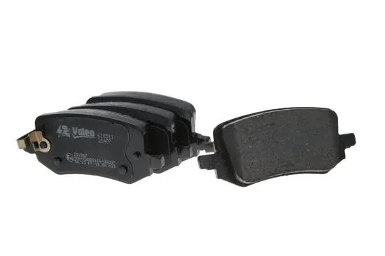 Bremsbelagsatz, Scheibenbremse Hinterachse VALEO 610511 Bild Bremsbelagsatz, Scheibenbremse Hinterachse VALEO 610511