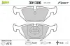 Bremsbelagsatz, Scheibenbremse Hinterachse VALEO 301386 Bild Bremsbelagsatz, Scheibenbremse Hinterachse VALEO 301386