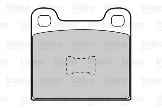 Bremsbelagsatz, Scheibenbremse VALEO 301099 Bild Bremsbelagsatz, Scheibenbremse VALEO 301099