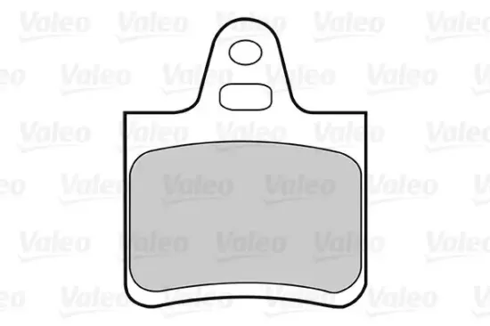 Bremsbelagsatz, Scheibenbremse Hinterachse VALEO 301292 Bild Bremsbelagsatz, Scheibenbremse Hinterachse VALEO 301292