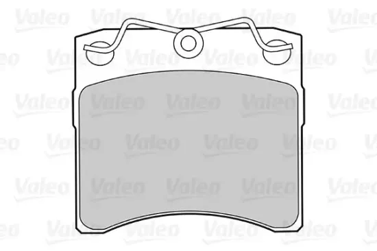 Bremsbelagsatz, Scheibenbremse Vorderachse VALEO 301048 Bild Bremsbelagsatz, Scheibenbremse Vorderachse VALEO 301048