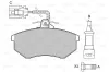Bremsbelagsatz, Scheibenbremse Vorderachse VALEO 598017 Bild Bremsbelagsatz, Scheibenbremse Vorderachse VALEO 598017