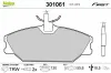 Bremsbelagsatz, Scheibenbremse Vorderachse VALEO 301061 Bild Bremsbelagsatz, Scheibenbremse Vorderachse VALEO 301061