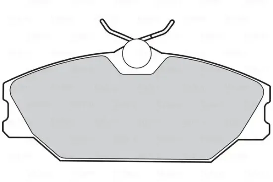 Bremsbelagsatz, Scheibenbremse Vorderachse VALEO 301473 Bild Bremsbelagsatz, Scheibenbremse Vorderachse VALEO 301473