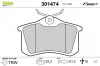 Bremsbelagsatz, Scheibenbremse Hinterachse VALEO 301474 Bild Bremsbelagsatz, Scheibenbremse Hinterachse VALEO 301474
