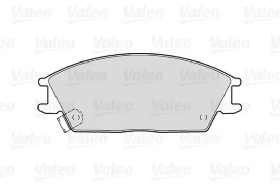 Bremsbelagsatz, Scheibenbremse Vorderachse VALEO 301052 Bild Bremsbelagsatz, Scheibenbremse Vorderachse VALEO 301052