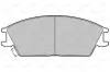 Bremsbelagsatz, Scheibenbremse Vorderachse VALEO 598052 Bild Bremsbelagsatz, Scheibenbremse Vorderachse VALEO 598052