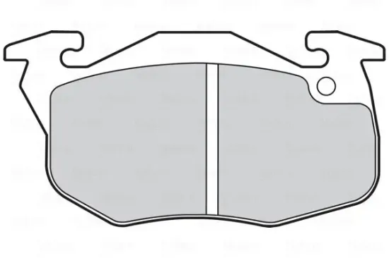 Bremsbelagsatz, Scheibenbremse Vorderachse VALEO 301081 Bild Bremsbelagsatz, Scheibenbremse Vorderachse VALEO 301081